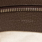 Gucci Canvas Web Logo Embossed Tote