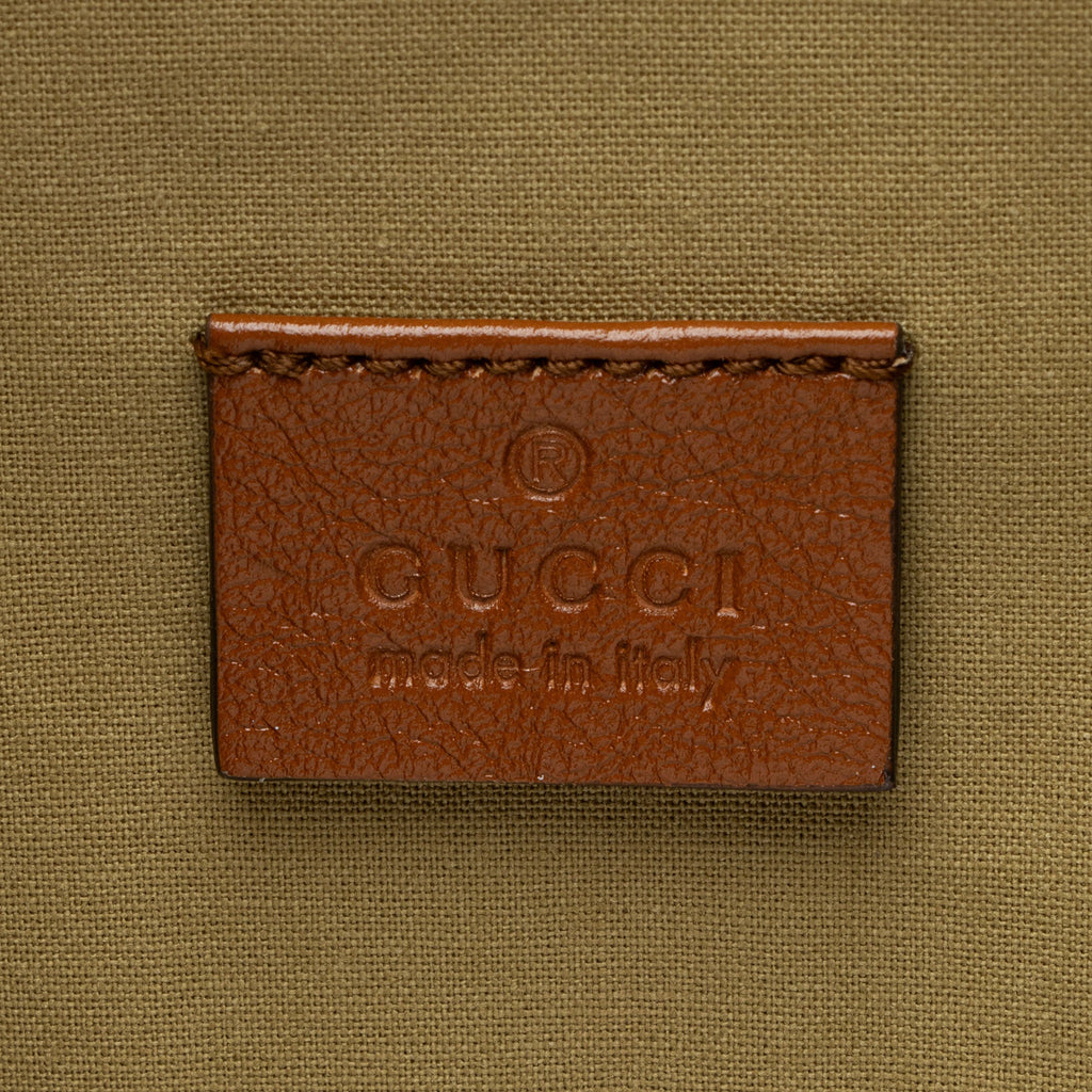 Gucci Canvas Web Rajah Large Tote
