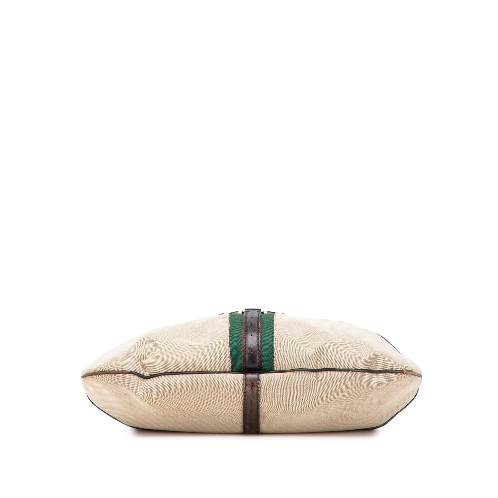 Gucci Canvas Web Reins Hobo