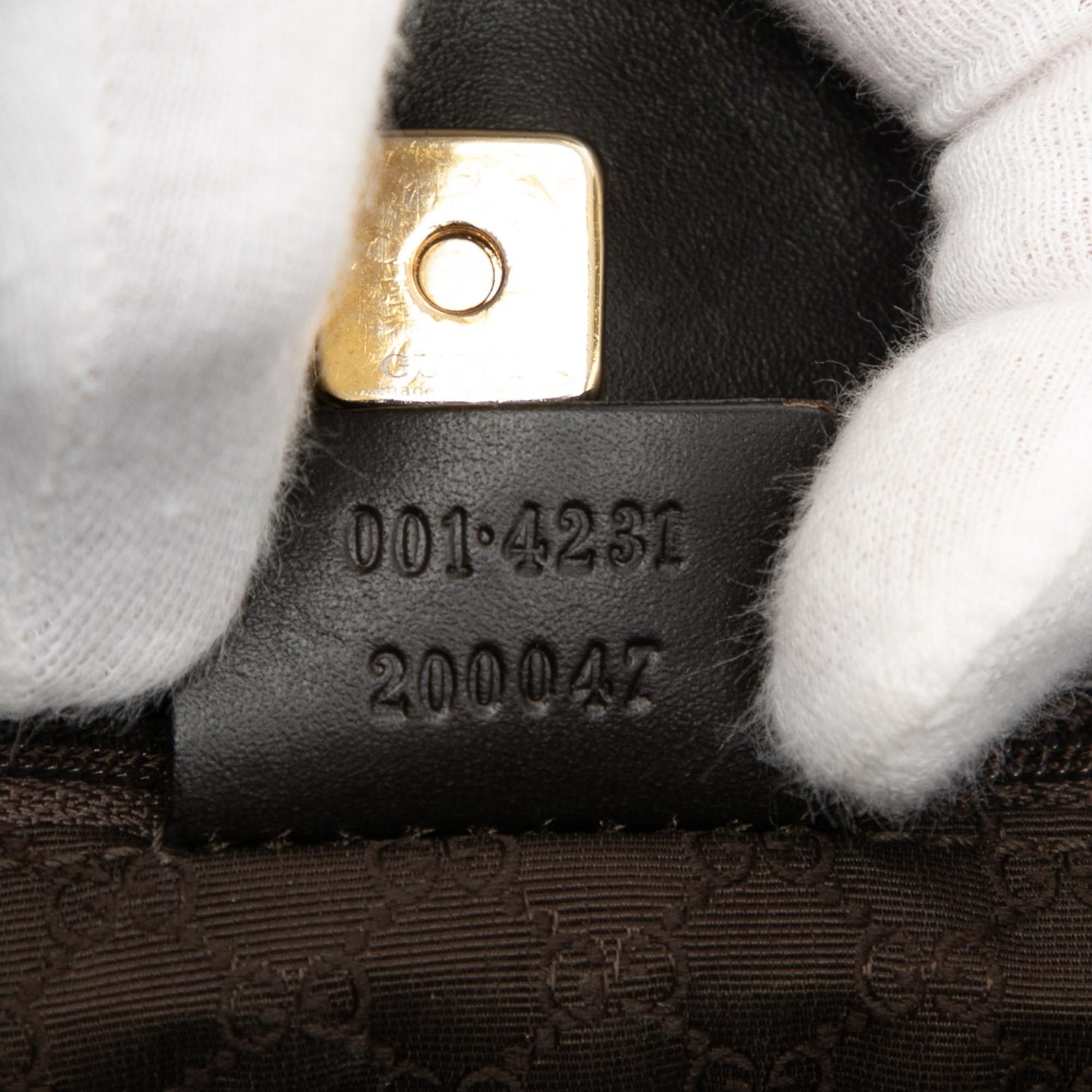 Gucci Canvas Web Shoulder Bag