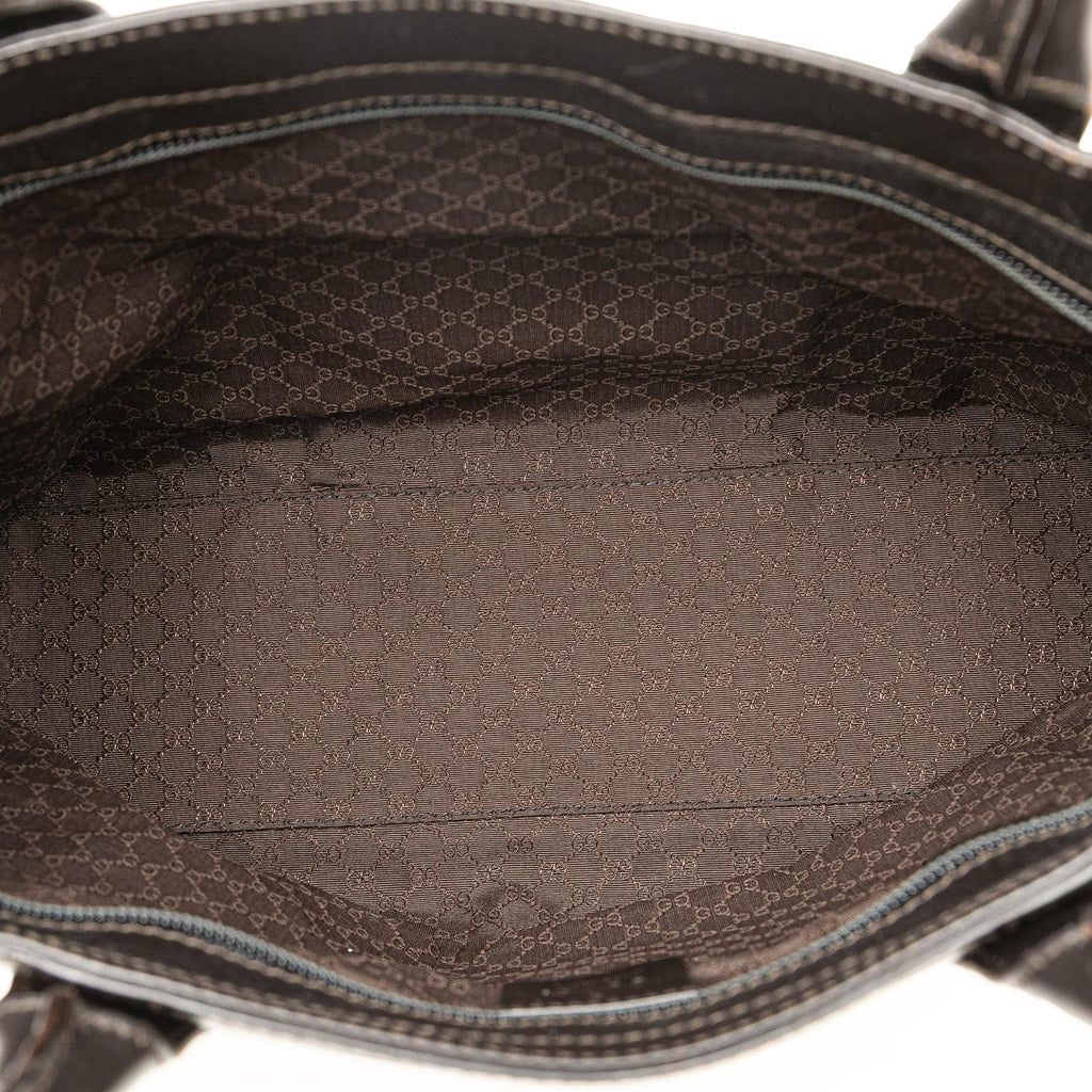 Gucci Canvas Web Tote