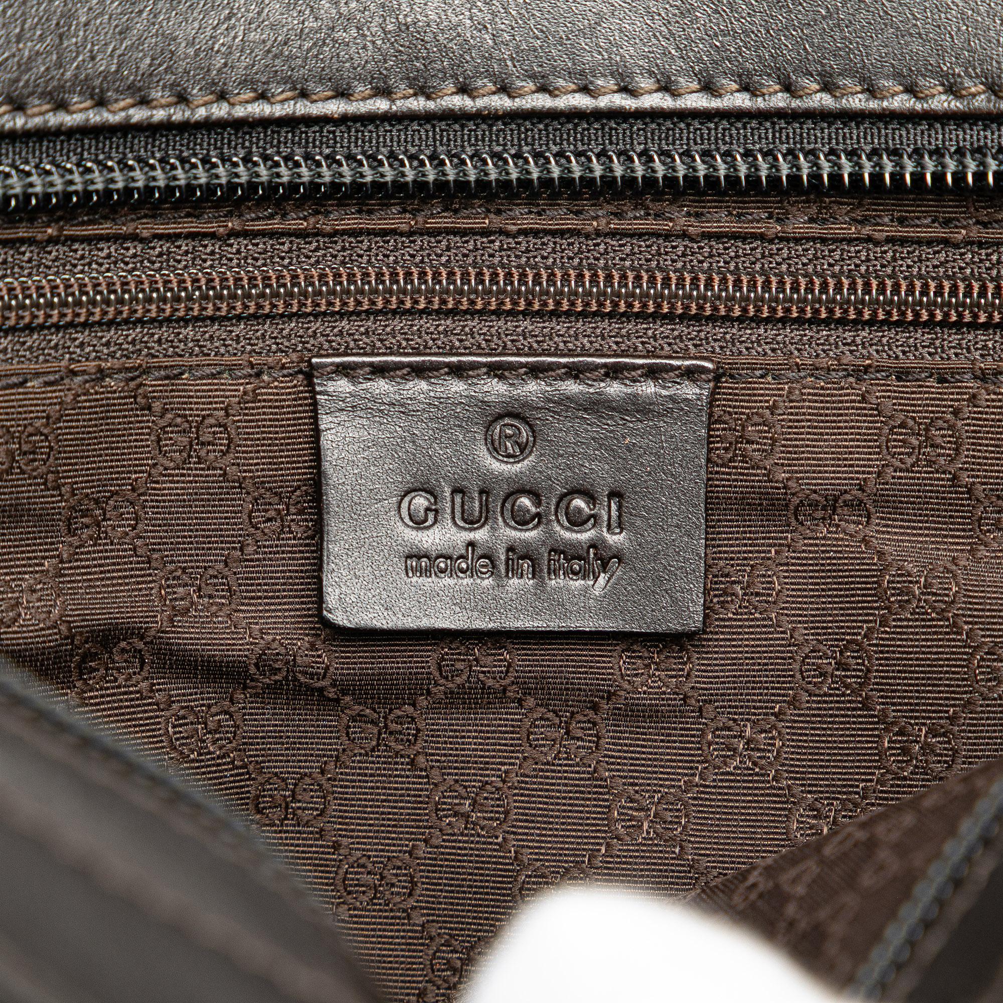 Gucci Canvas Web Tote