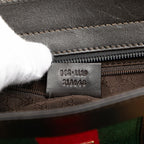 Gucci Canvas Web Tote