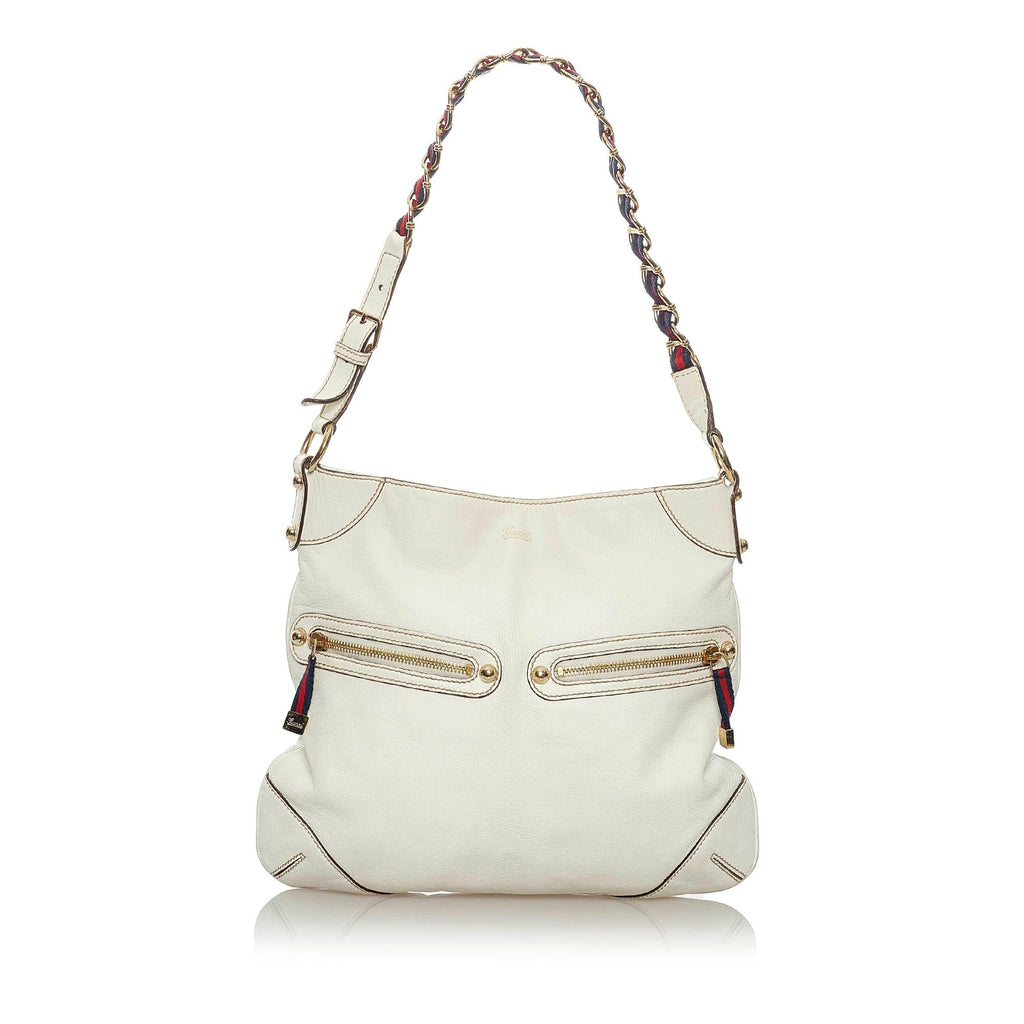 Gucci Capri Ranch Kid Leather Hobo Bag (SHG-28999)