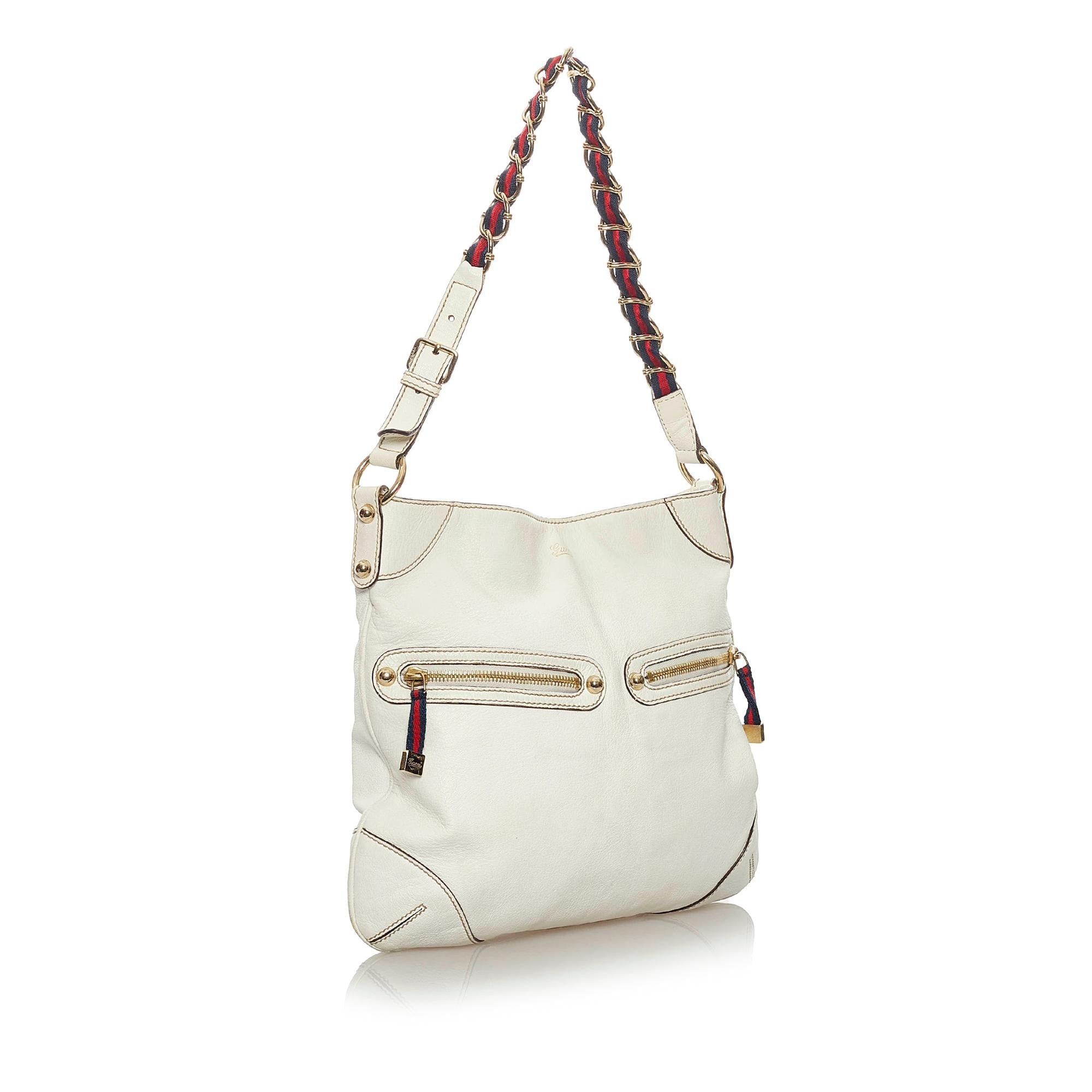 Gucci Capri Ranch Kid Leather Hobo Bag (SHG-28999)