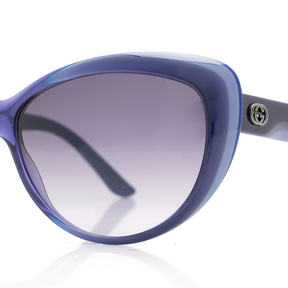 Gucci Cat Eye GG Sunglasses (SHF-21240)