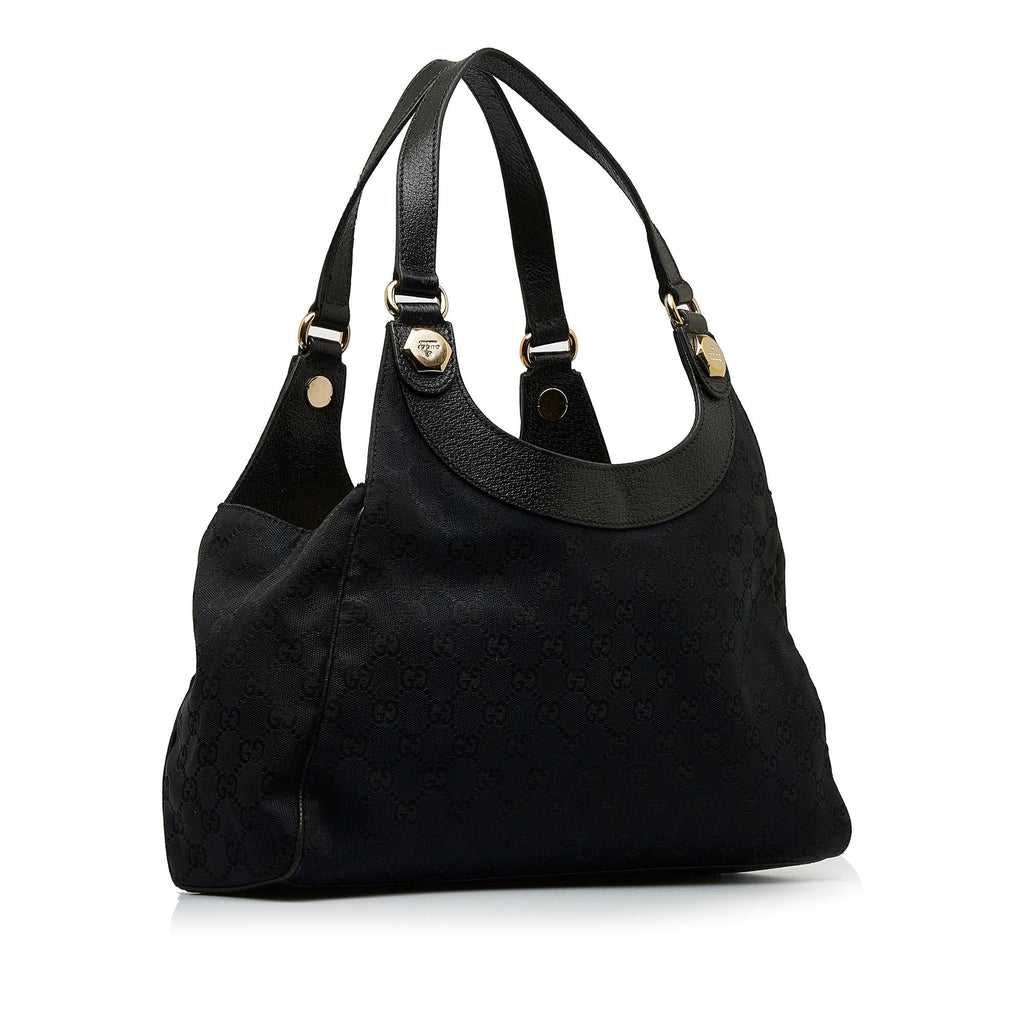 Gucci Charmy GG Canvas Shoulder Bag (SHG-26kHzx)