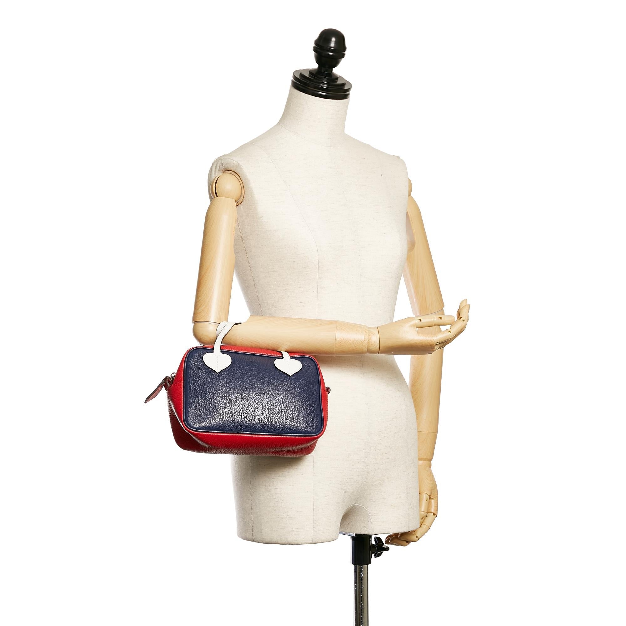 Gucci Childrens Tricolor Leather Handbag (SHG-29711)