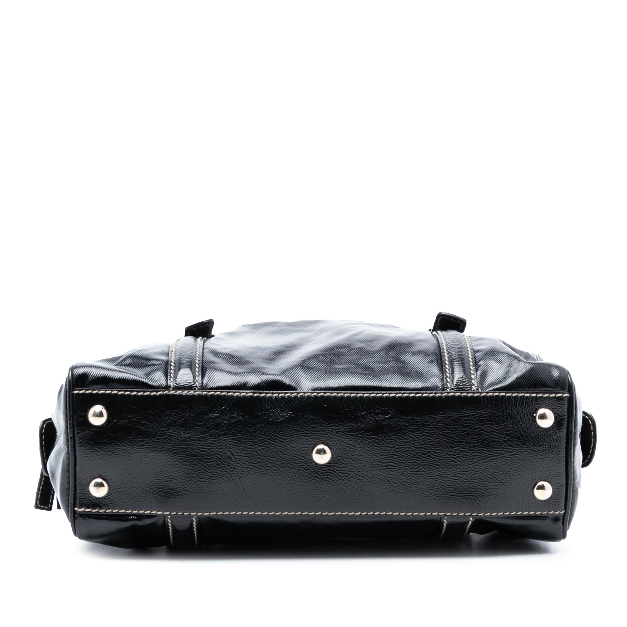 Gucci Coated Canvas Dialux Britt Boston Bag