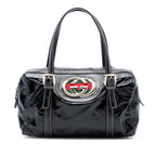Gucci Coated Canvas Dialux Britt Boston Bag