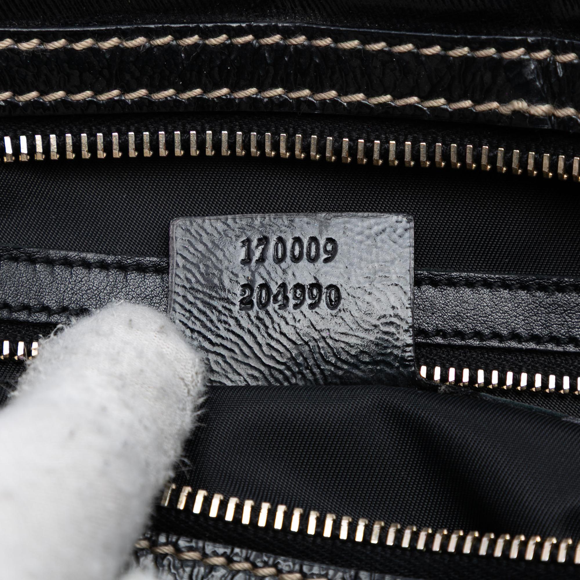 Gucci Coated Canvas Dialux Britt Boston Bag