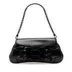 Gucci Coated Canvas Dialux Queen Shoulder Bag