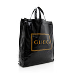 Gucci Coated Canvas Logo Tote (SHF-18922)