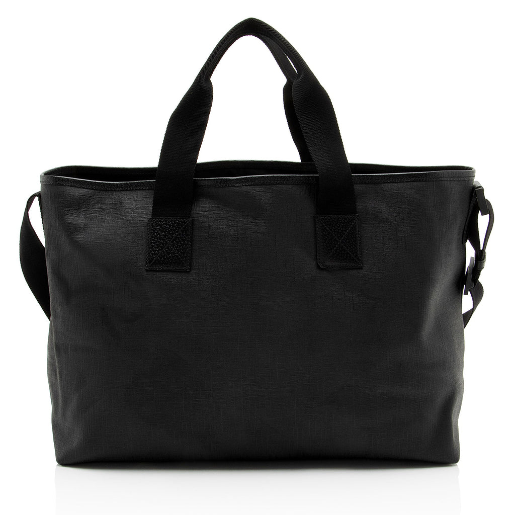 Gucci Coated Canvas Trademark Shopping Tote
