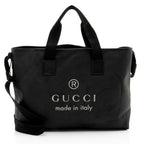 Gucci Coated Canvas Trademark Shopping Tote