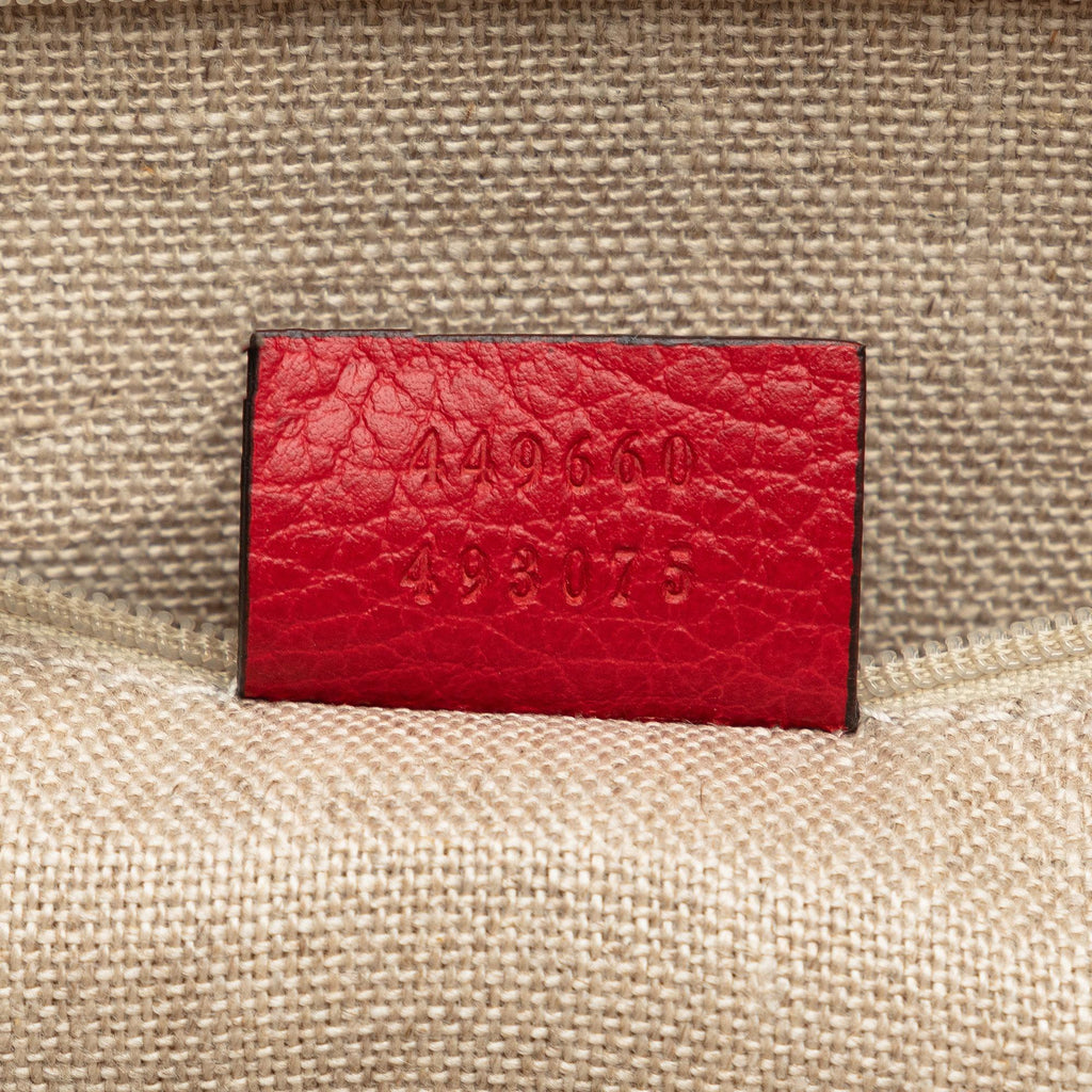Gucci Convertible GG Charm Dome Satchel (SHG-3hxvPt)