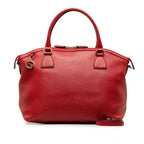 Gucci Convertible GG Charm Dome Satchel (SHG-3hxvPt)
