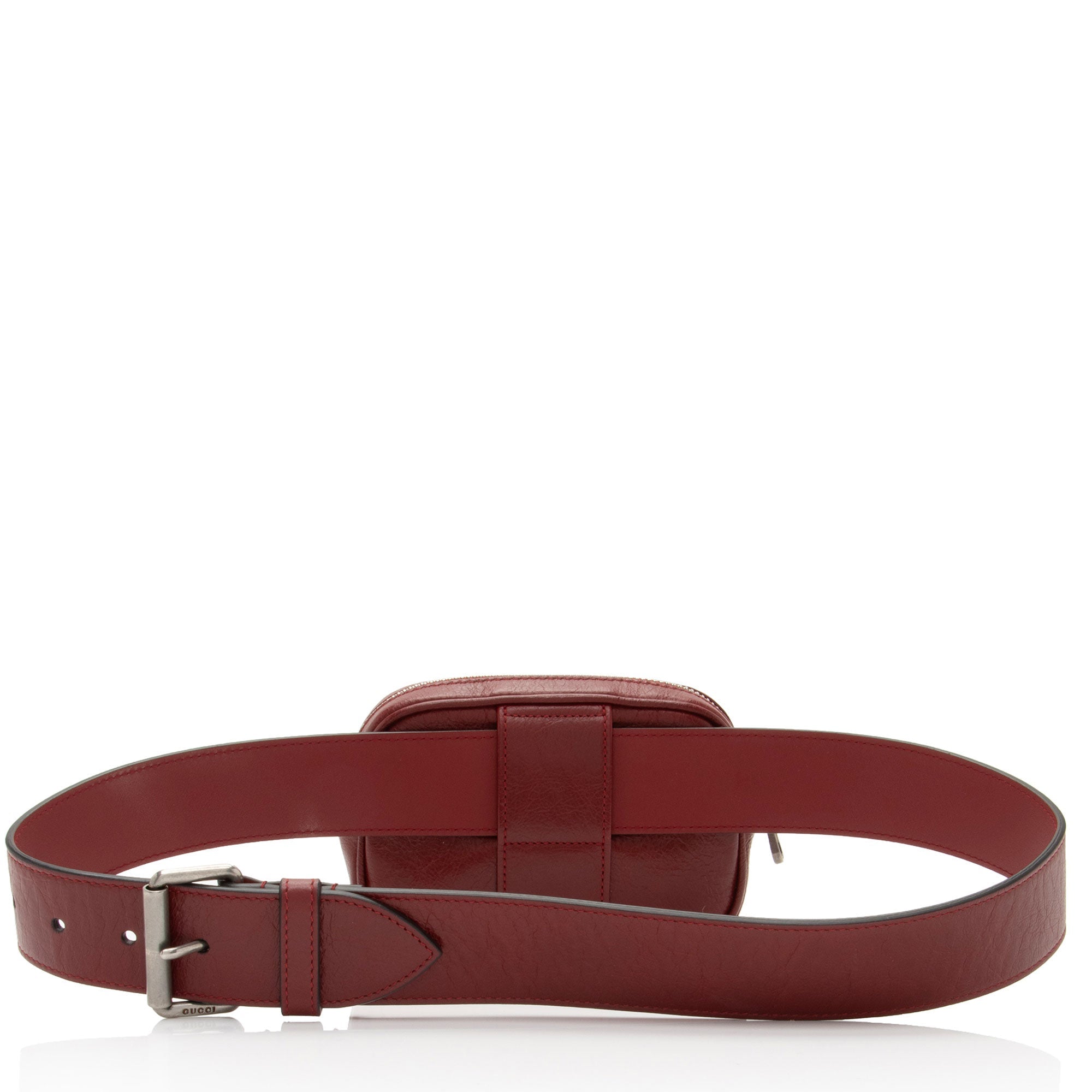 Gucci Cracked Calfskin Morpheus Belt Bag - 32 / 80