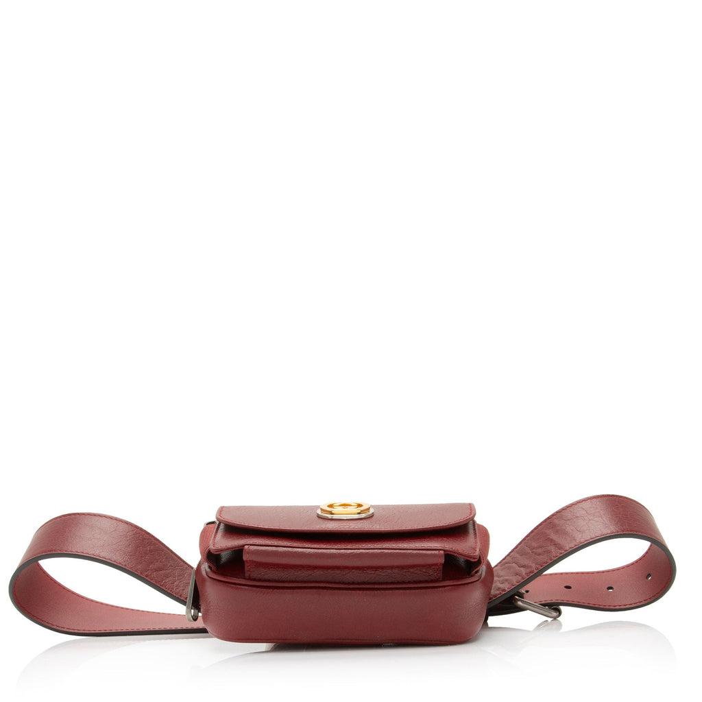 Gucci Cracked Calfskin Morpheus Belt Bag - 32 / 80
