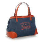 Gucci Craft Denim Handbag (SHG-30949)