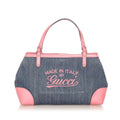 Gucci Craft Denim Tote Bag (SHG-31656)