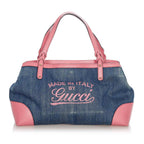 Gucci Craft Denim Tote Bag (SHG-kt80H9)