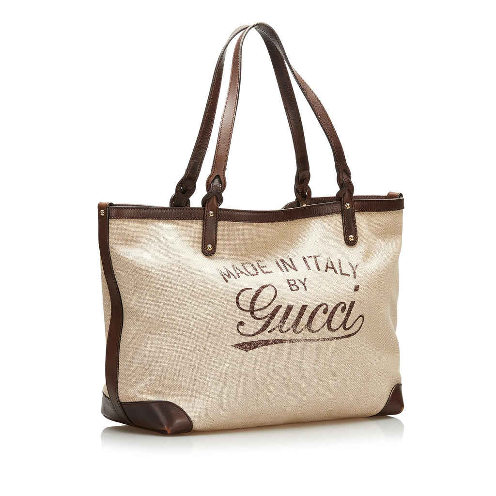 Gucci Craft Logo Tote Bag (SHG-35726)