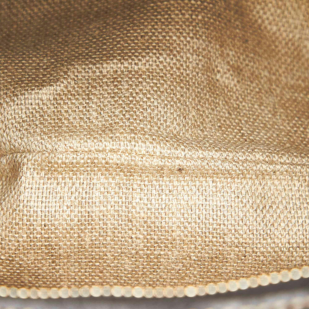Gucci Crest Canvas Hobo Bag (SHG-18077)