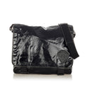 Gucci Crest Coated Canvas Crossbody Bag (SHG-31753)