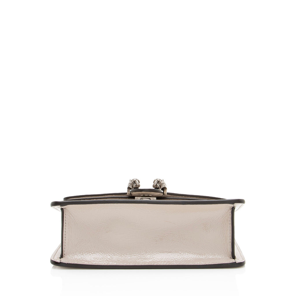 Gucci Crinkled Patent Leather Dionysus Mini Shoulder Bag
