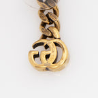Gucci Crystal Double G Chain Drop Earrings (SHF-qC4GTi)