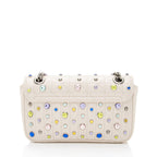 Gucci Crystal Embellished Matelasse GG Marmont Small Flap Bag (SHF-3tbySh)