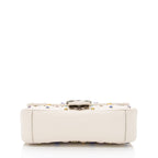 Gucci Crystal Embellished Matelasse GG Marmont Small Flap Bag (SHF-3tbySh)