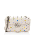 Gucci Crystal Embellished Matelasse GG Marmont Small Flap Bag (SHF-3tbySh)