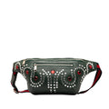 Gucci Crystal Embellished Web Belt Bag (SHG-OE46EQ)