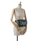 Gucci Crystal Embellished Web Belt Bag (SHG-xRoD5p)