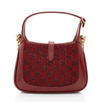 Gucci Crystal GG Jackie 1961 Mini Hobo (SHF-qrannc)