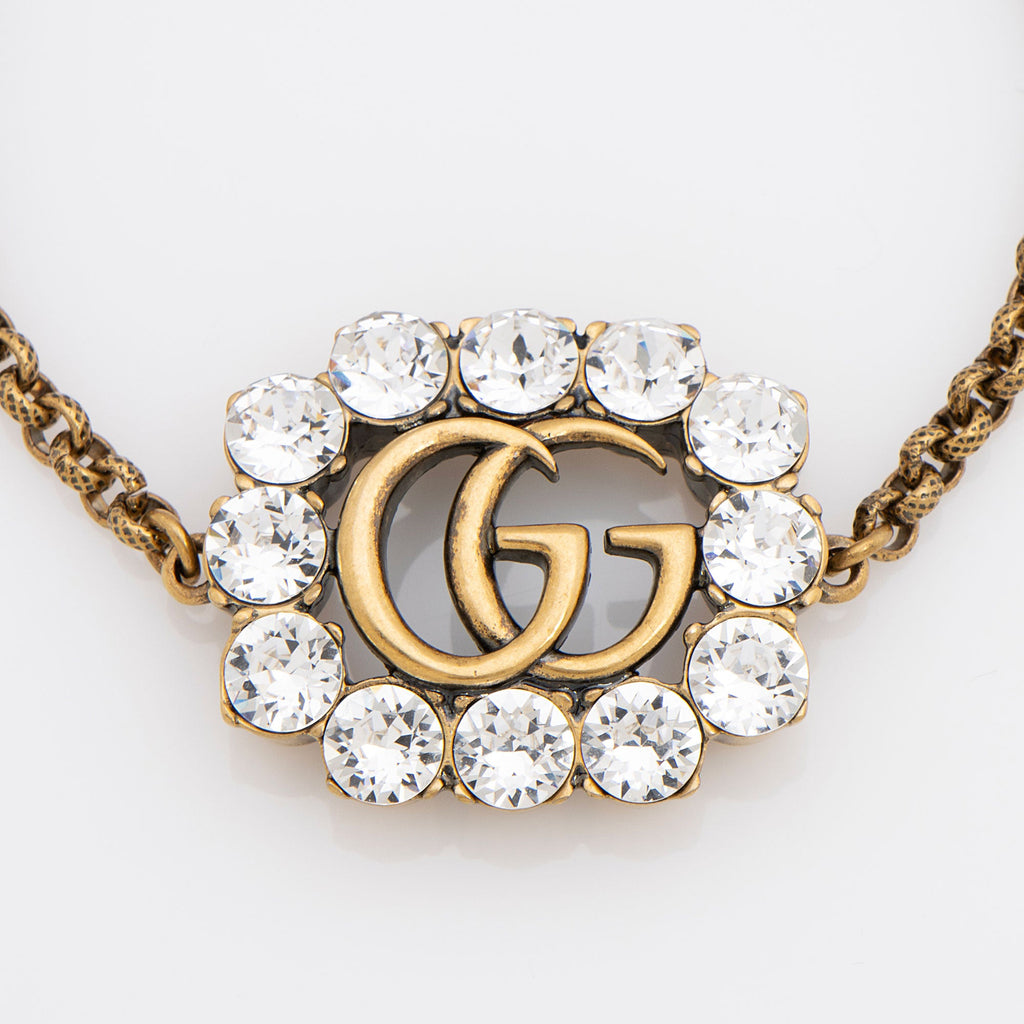 Gucci Crystal GG Marmont Bracelet (SHF-oNNvJS)