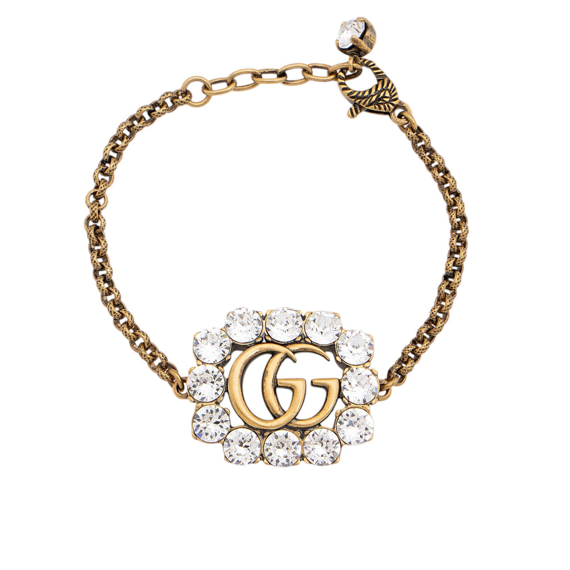 Gucci Crystal GG Marmont Bracelet (SHF-oNNvJS)