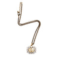 Gucci Crystal GG Necklace (SHF-3JbEcC)
