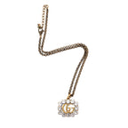 Gucci Crystal GG Necklace (SHF-3JbEcC)