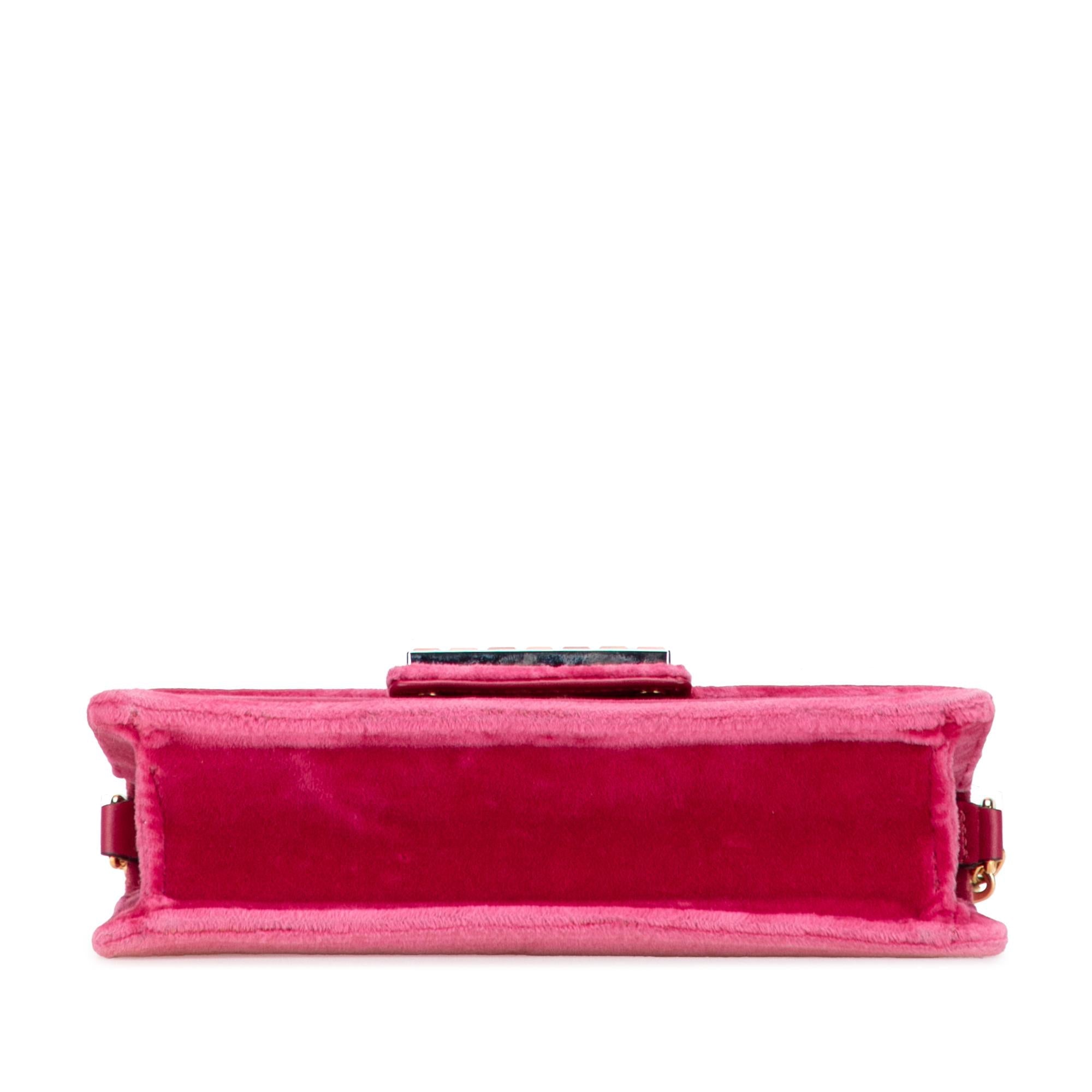 Gucci Crystal GG Velvet Broadway Crossbody