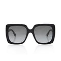 Gucci Crystal Logo Oversize Rectangular Sunglasses (SHF-22732)