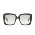Gucci Crystal Logo Oversized Rectangular Sunglasses