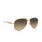 Gucci Crystal Marina Chain Aviator Sunglasses (SHF-23209)