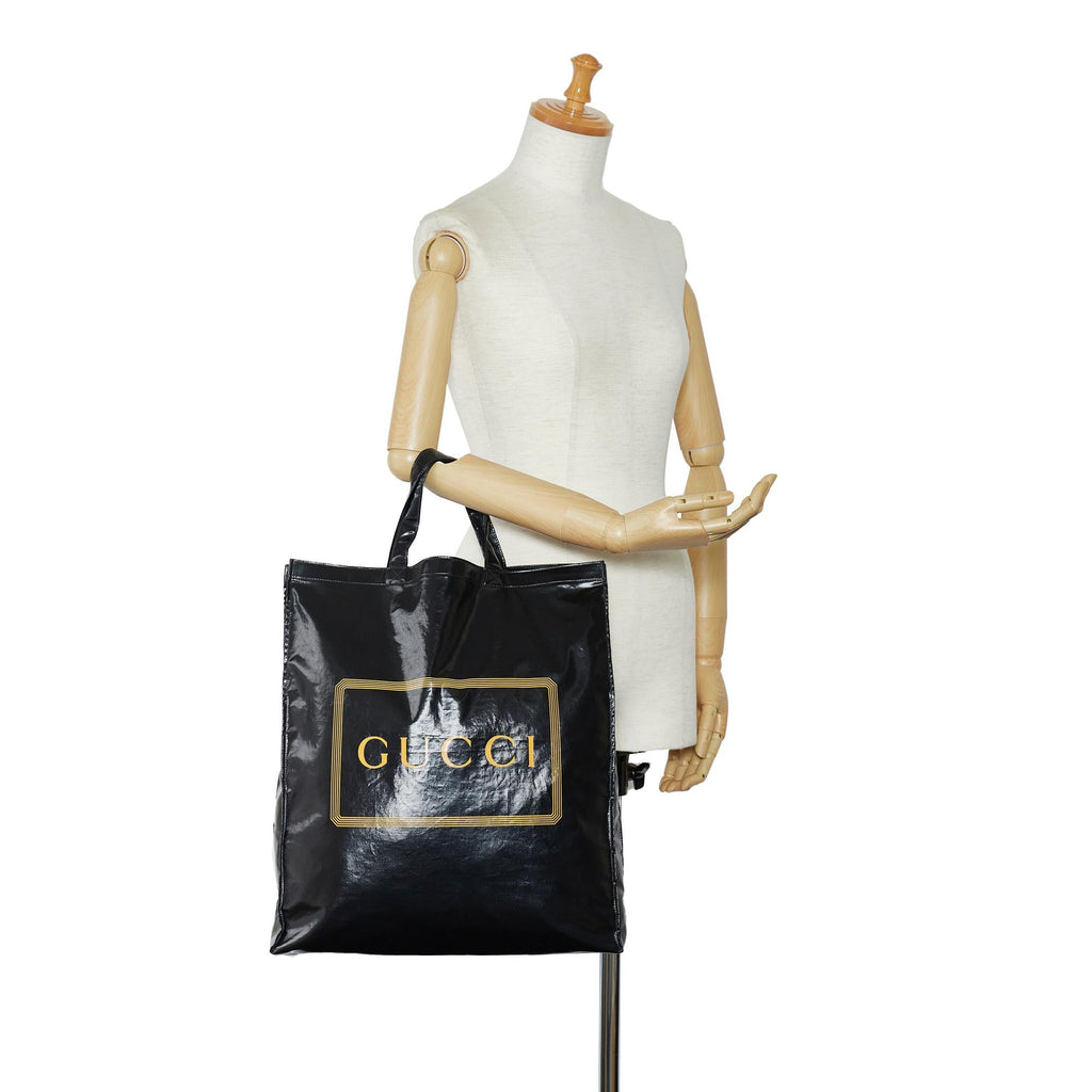 Gucci Crystal Montecarlo Logo Tote (SHG-ZkAZjR)