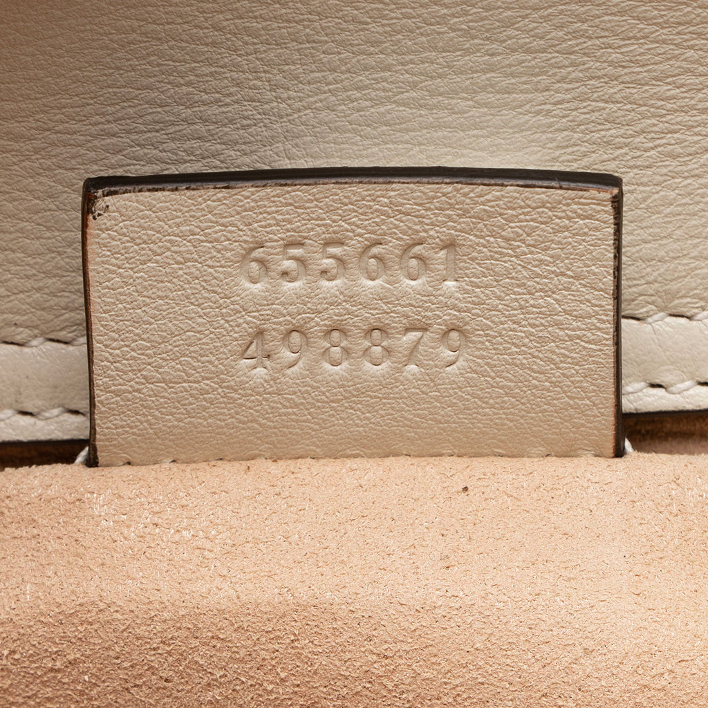 Gucci Cuir Leather Bamboo Diana Mini Tote (SHF-OiQwyN)