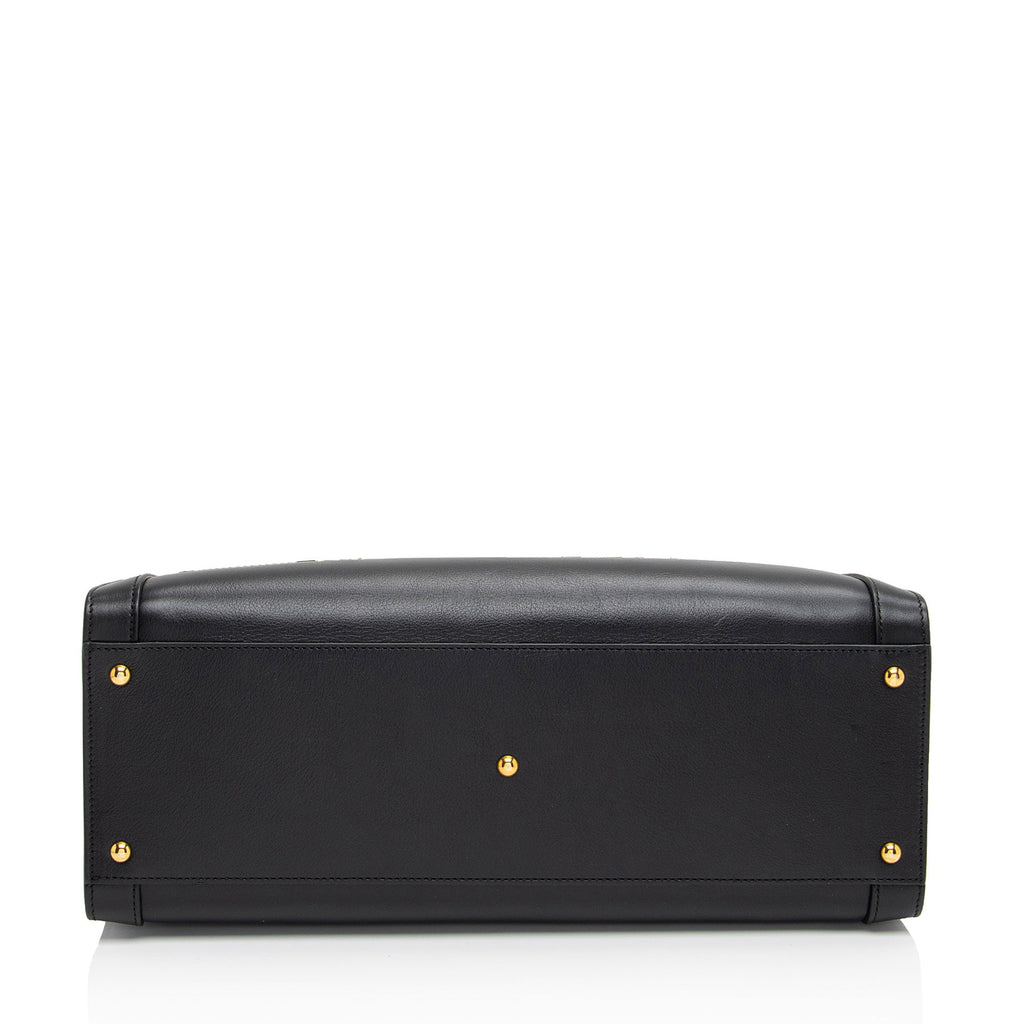 Gucci Cuir Leather Diana Medium Tote (SHF-1Bld5g)