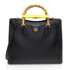Gucci Cuir Leather Diana Medium Tote (SHF-1Bld5g)