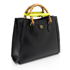 Gucci Cuir Leather Diana Medium Tote (SHF-1Bld5g)